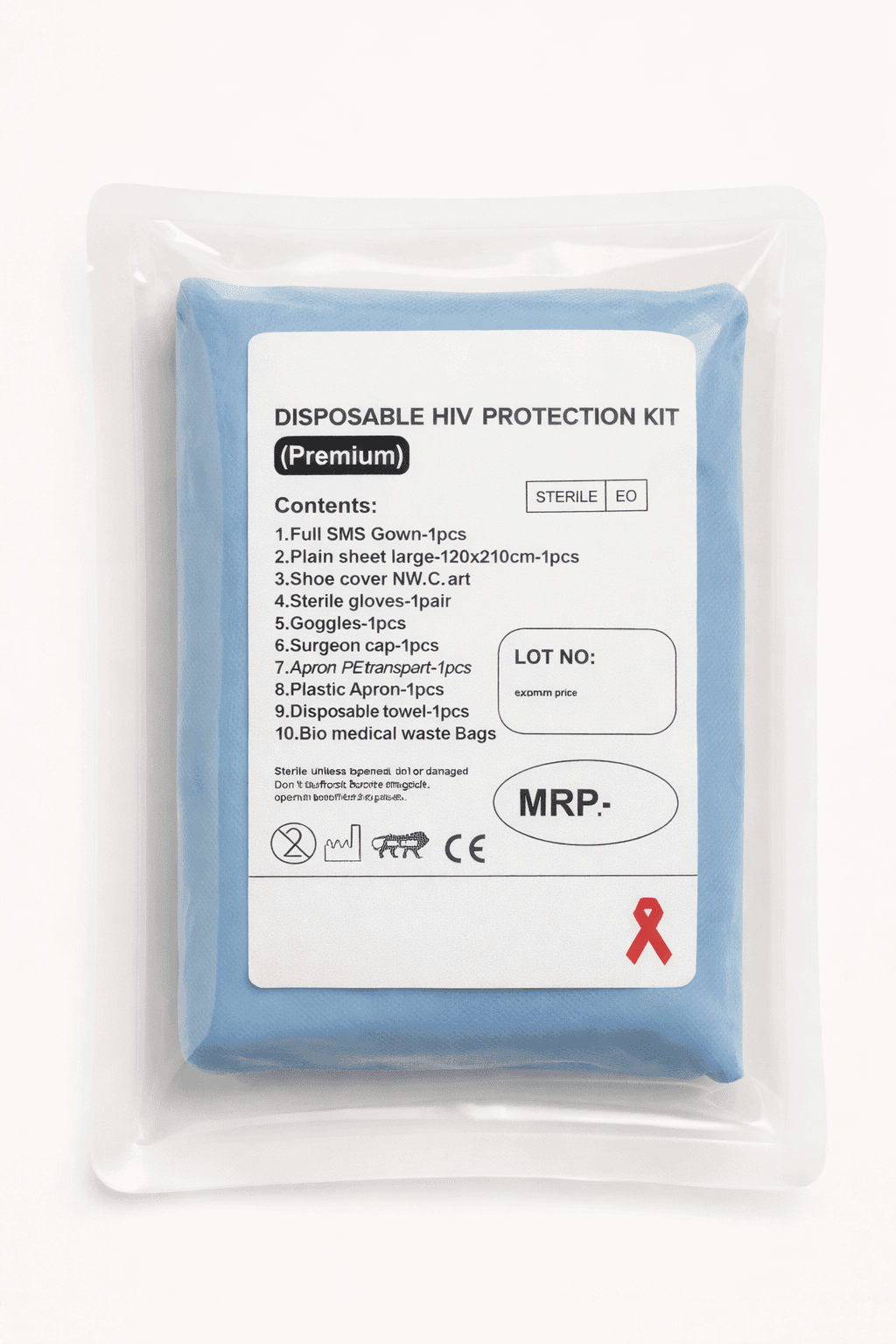 Disposable gynecology delivery kit for safe childbirth procedures