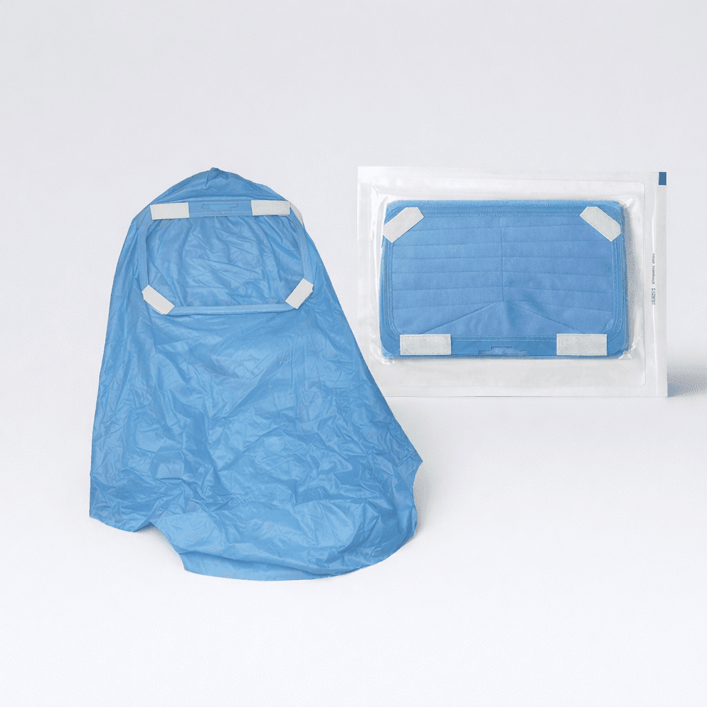Non-woven hood cover for medical staff hygiene and safety